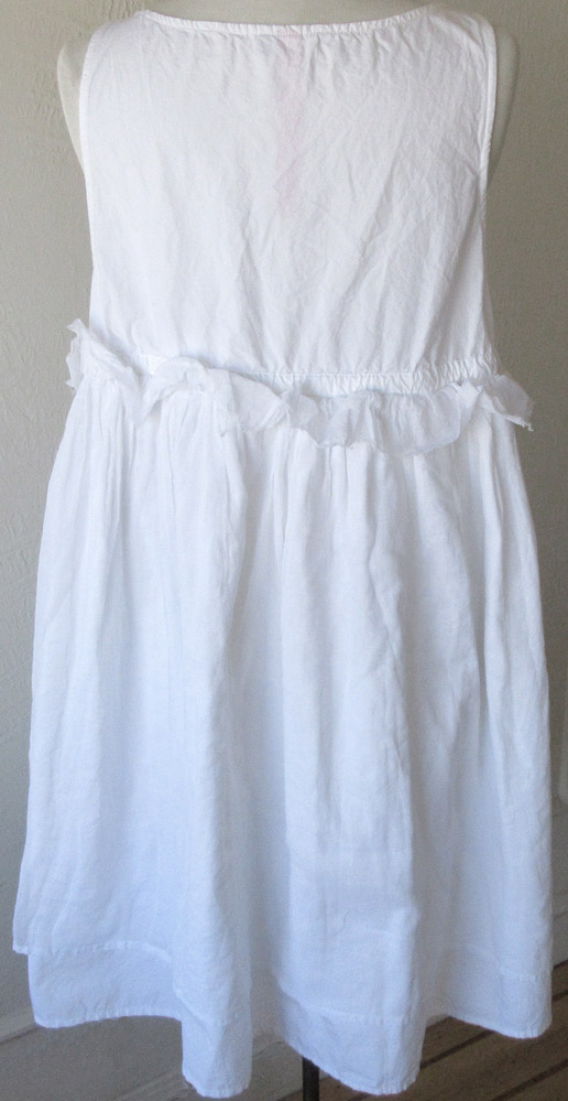 Ewa i Walla White cotton babydoll dress