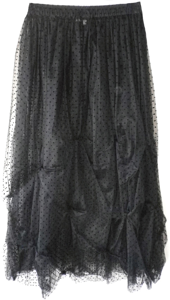 tulle skirt polka dot